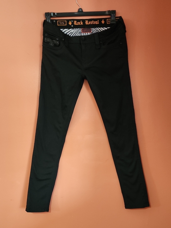 Rock Revival Denim - Rock Revival Women's Black Skinny Jeans - Classic Stretch Skinny